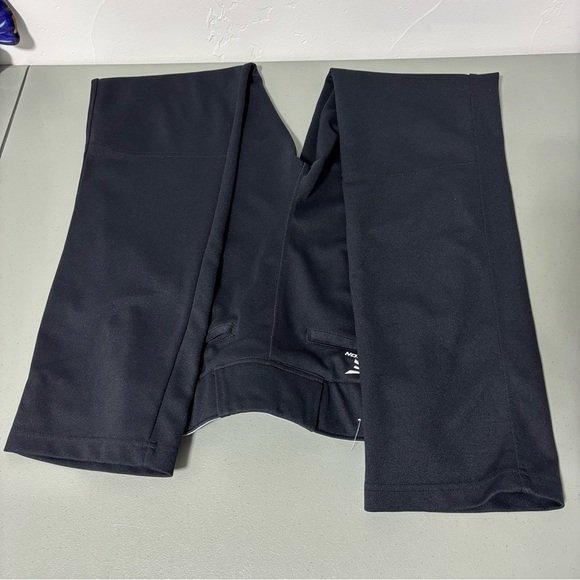 Easton Men's Small Black Baseball Pants Snap Front Zipper Straight - Picture 6 of 8